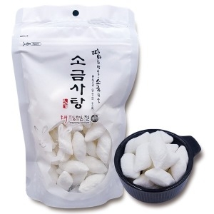 멜랜드 미래웰푸드 한국씨솔트 소금사탕 250g 신안 태평염전