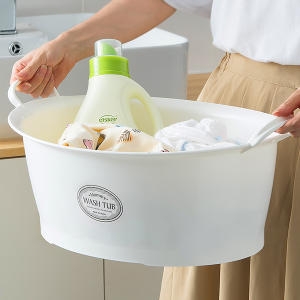 이노마타 물빠짐 빨래대야 / 워시텁 애견욕조 빨래통