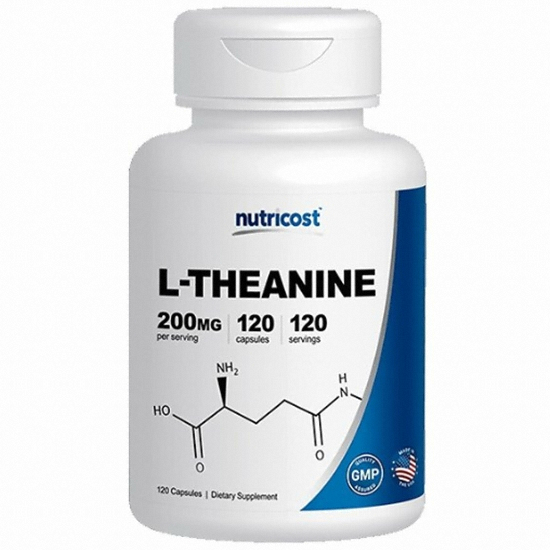 뉴트리코스트  L-테아닌 120캡슐 (해외) (1개)