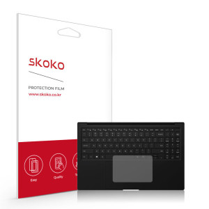 스코코 삼성전자 갤럭시북 NT750XDA NT750XDZ 무광 외부보호필름 (터치패드 2매)_이미지