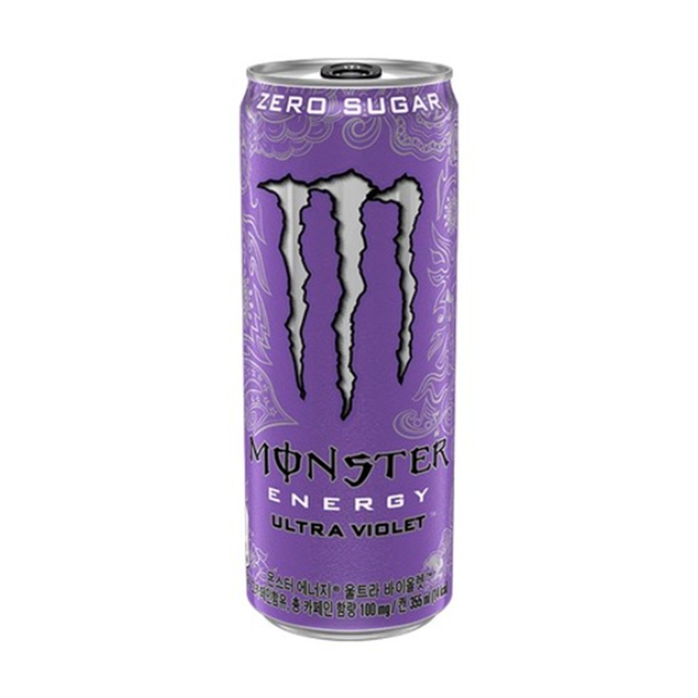 코카콜라음료 몬스터 에너지 울트라 바이올렛 355ml (24개)