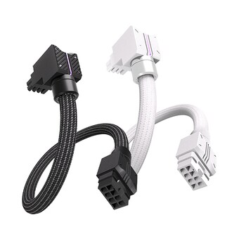 EZDIY-FAB UNIFAS ARGB PCIE 8핀 RVS 연장 케이블