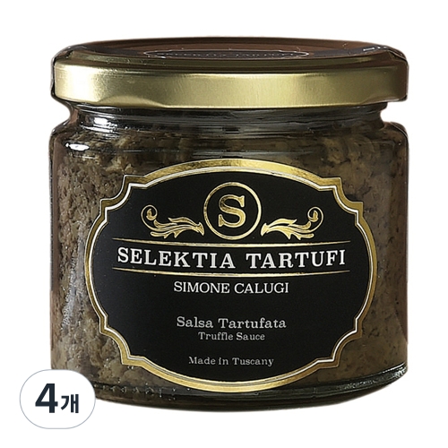 셀렉티아 트러플 소스 75g 4개