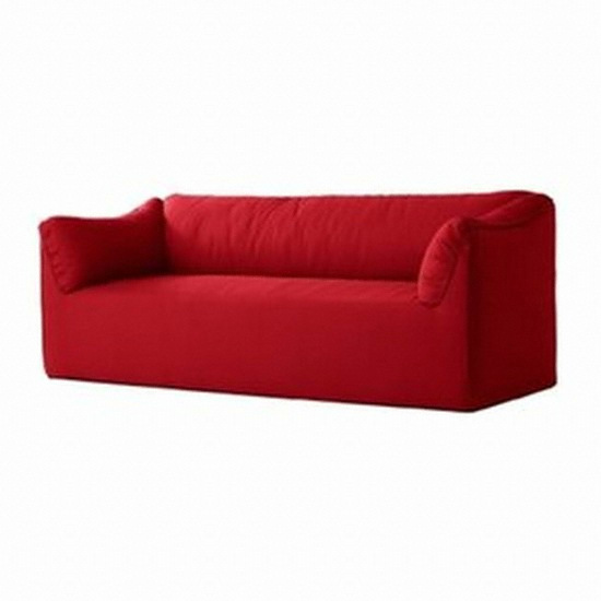 모벨카펜터 블럭 레드 소파 3인용