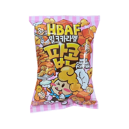 (주)바프 HBAF 밀크카라멜 팝콘 80g (1개)_이미지