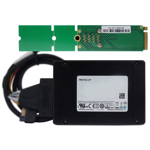 삼성전자 PM1733 U.2 to M.2 NVMe 병행수입 (15.36TB)_이미지