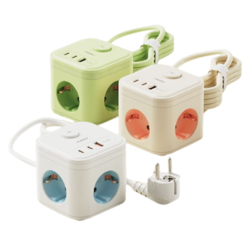 ���ƽ� ��ī�� 3�� 16A USB ���뷮 ť�� ��Ƽ��