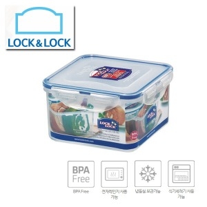 클래식 깊은 정사각 밀폐찬통 1.2L (HPL822D)