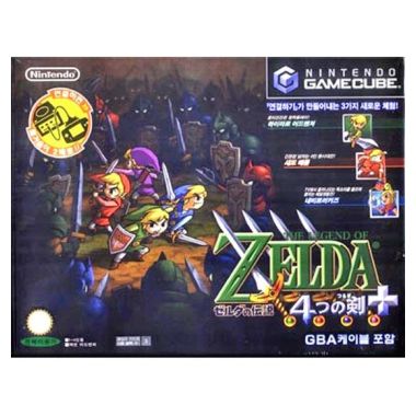 Nintendo 젤다의 전설 4개의 검 + 게임큐브
