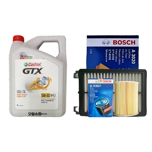 캐스트롤 GTX SP/C3 5W30 6L + 보쉬필터 기아 카니발 KA4 3.5 가솔린이미지입니다. 누르면 해당 게시물로 새창이동합니다.
