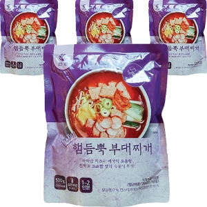 한촌설렁탕 네가지 햄듬뿍 부대찌개 500g (4개)_이미지