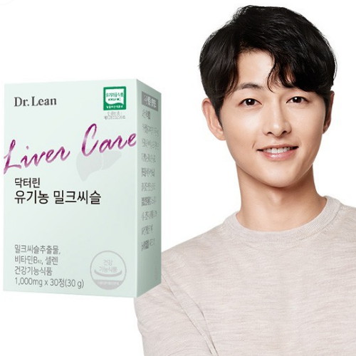 닥터린 유기농 밀크씨슬 1000mg 30정 (4개)_이미지
