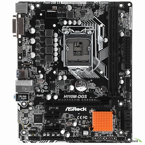 ASRock H110M-DGS R2.0 에즈윈 (벌크)