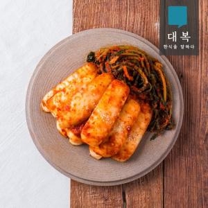  대복 총각김치 3kg  꽃게육수로 시원하고 아삭한 맛