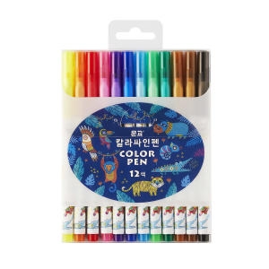 사파리 사인펜 12색세트