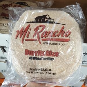 미랜초 코스트코 MI RANCHO 통밀 또띠아 2.66kg 40장 [1개]
