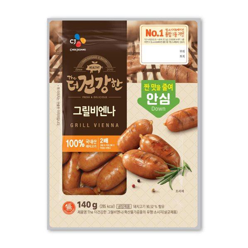 더건강한 그릴비엔나 140g