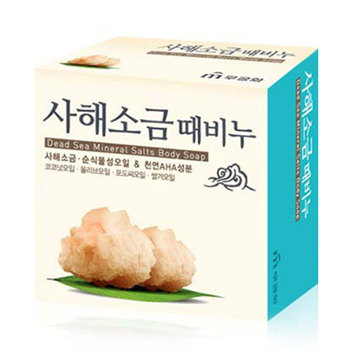 무궁화 사해소금 때 비누 100g (6개)_이미지