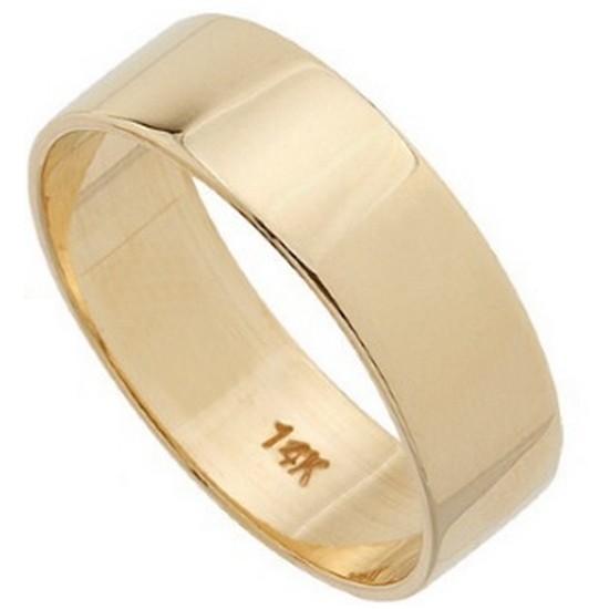 더스톤즈 18K 베이직 평반지 6mm