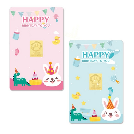 혼골드모아 골드모아 순금카드 골드바 (첫돌 토끼띠B) 0.5g (1개)_이미지