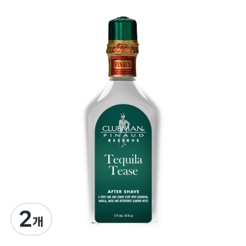 클럽맨 리저브 데킬라 티즈 에프터 쉐이브 177ml (2개)