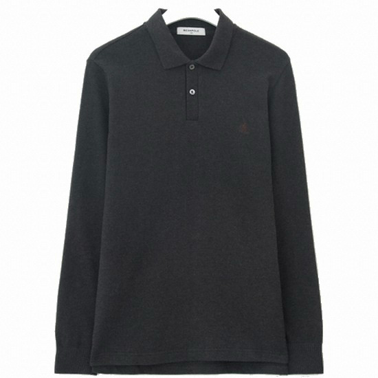 삼성물산 빈폴 니트 라이크 긴팔 칼라 티셔츠 BC7741A014