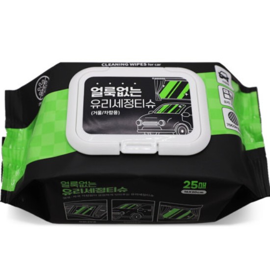 아이프리 얼룩없는 유리세정티슈 25매 (6개)_이미지