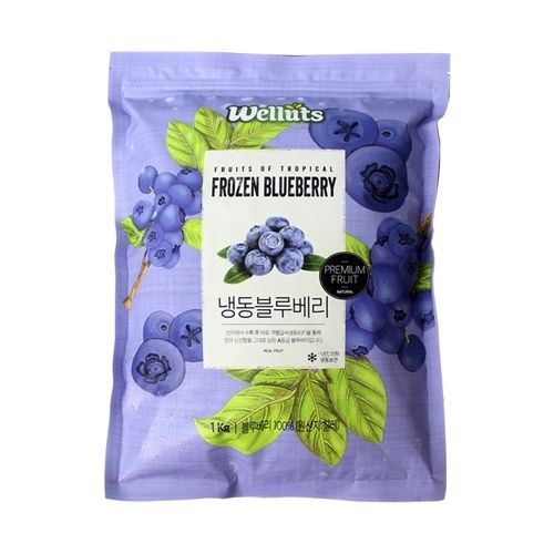 웰루츠 A등급 냉동 블루베리 (1kg,2개)_이미지