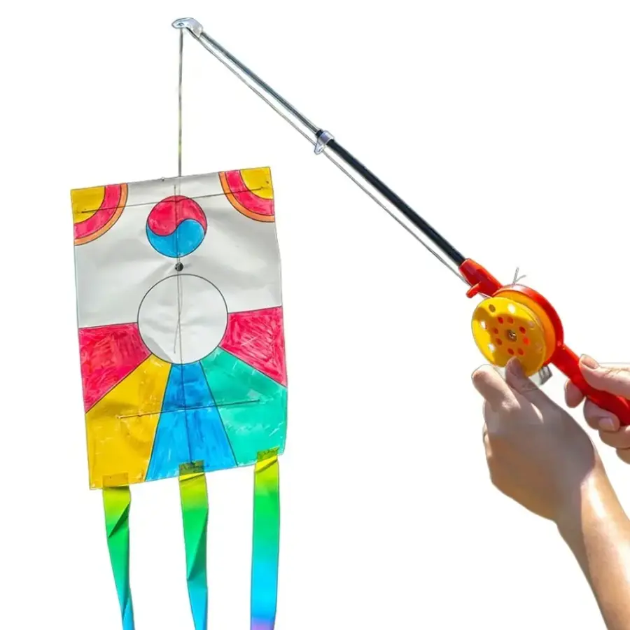 민화샵 전통 낚시연 놀이 방패연 S250006A + S250006_P 혼합색상 10개