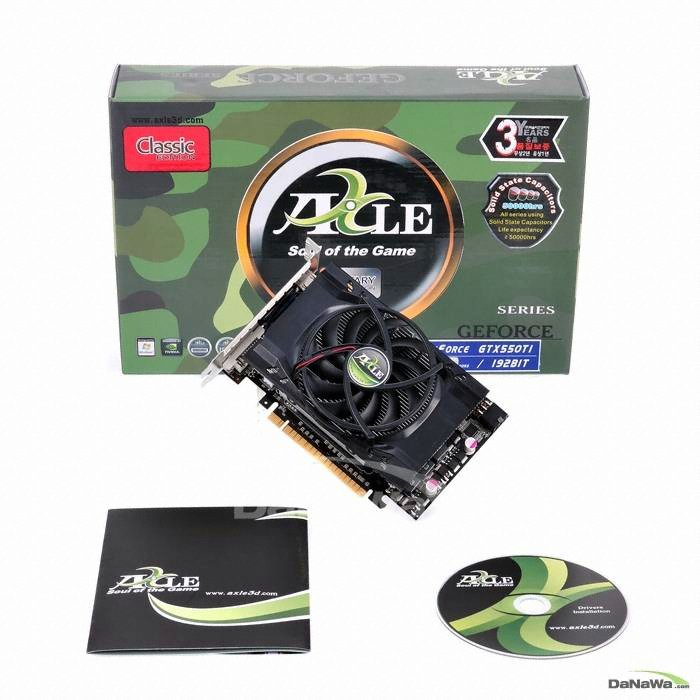�׽� ������ GTX550 Ti �и��͸� D3 1.5GB