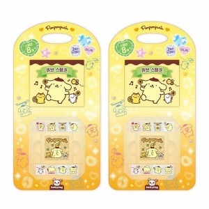 산리오 큐브스탬프 폼폼푸린 2P 다꾸 캐릭터 스탬프 WD8CF03_이미지