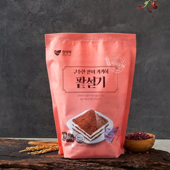 창억떡집 팥설기 500g (2개)_이미지