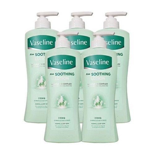 바세린 알로에 수딩 로션 450ml (5개)_이미지