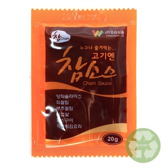 <b>참</b>Cham <b>참</b><b>소스</b> 한박스 20g