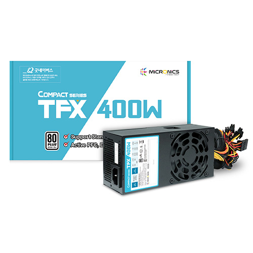 마이크로닉스 Compact TFX 400W 80Plus 230V EU_이미지