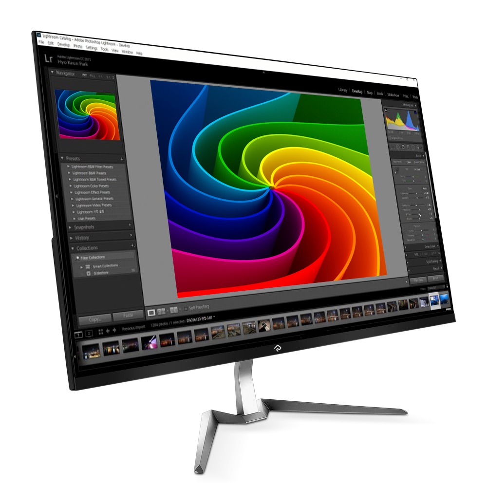 래안텍 EdgeArt Q3275K-IPS QHD 베젤리스 프리싱크 게이밍 75 무결점