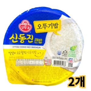 오뚜기 오뚜기밥 신동진 큰밥 300g (2개)_이미지