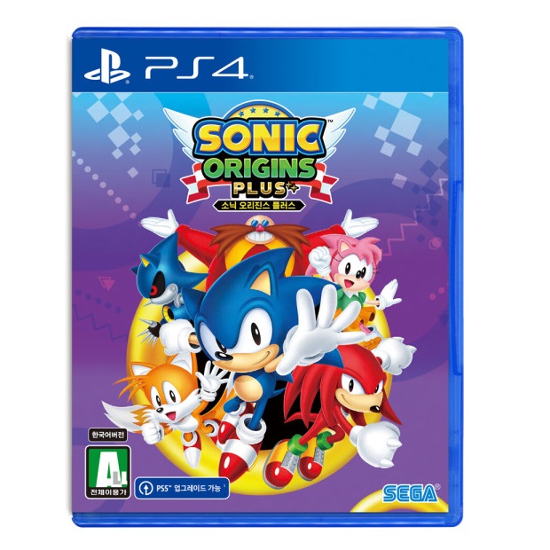 소닉 오리진스 플러스 한글판 PS4, 패키지디스크_이미지
