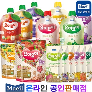 요미요미 유기농 쌀떡뻥 사과와 당근 30g (12개)_이미지