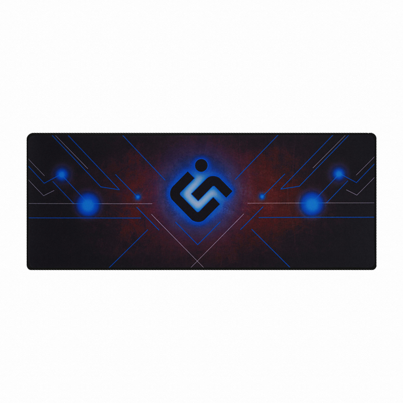 아이구주 G-PAD 친환경 천연고무 게이밍 마우스 장패드 (블루)_이미지