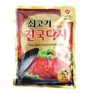 청정원 쇠고기 진국다시 1kg (6개)_이미지
