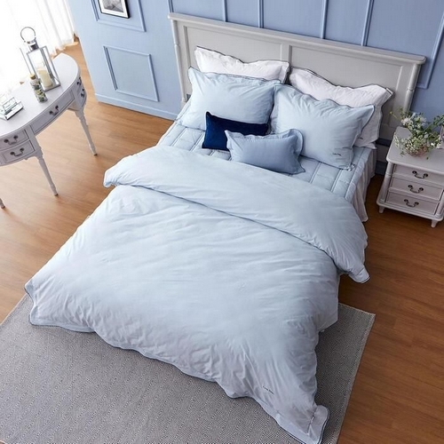 로라애슐리 빈센트 바이오워싱 60수 고밀도 면 누비 이불커버 BL (싱글 S)_이미지