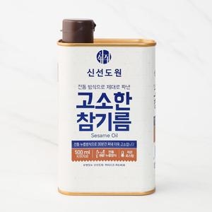  신선도원 고소한 참기름 500ml [4개]