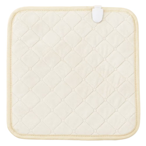 소프트 극세사 베이지 탄소 전기방석