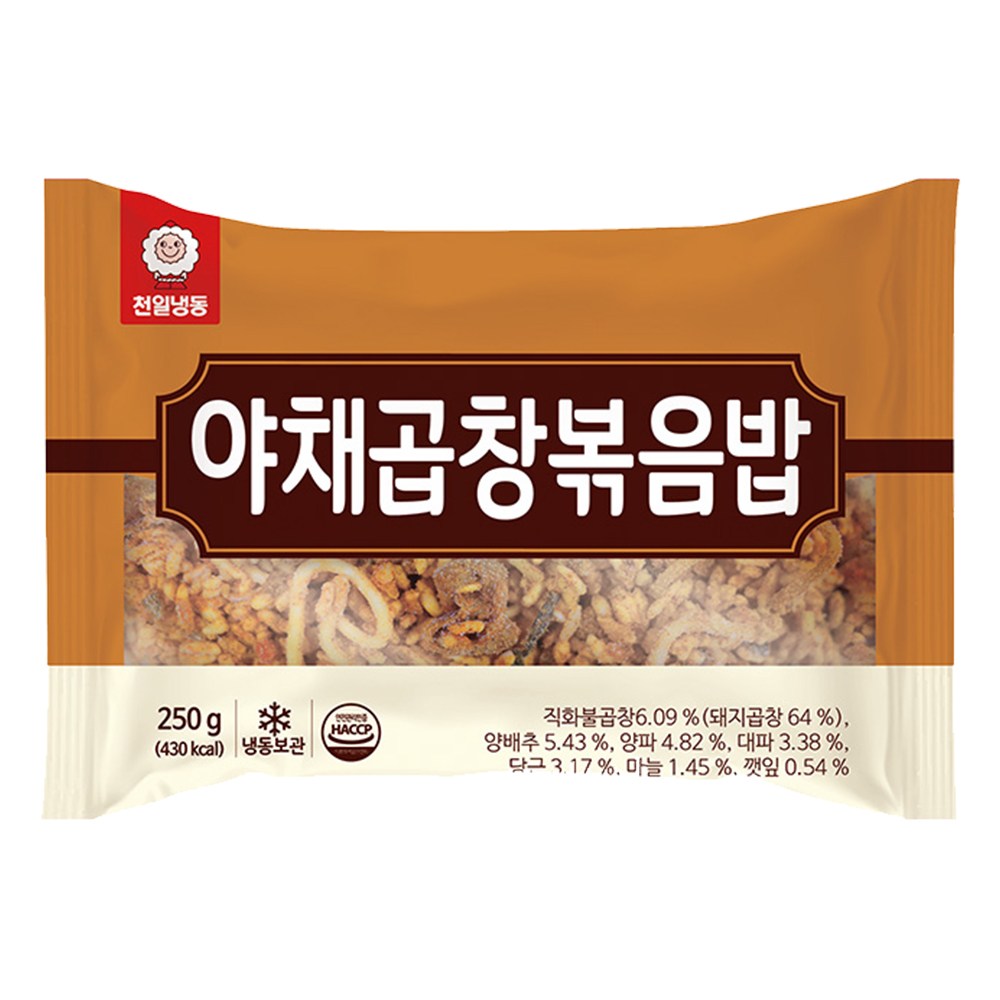 천일식품 야채곱창볶음밥 250g (30개)_이미지