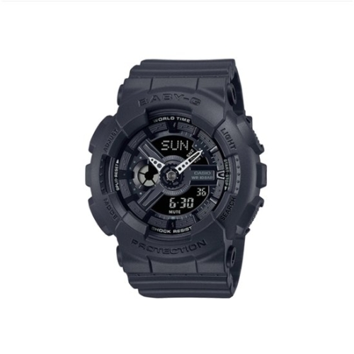 G-SHOCK BA-110XBX-1ADR 미니빅페이스 올블랙_이미지