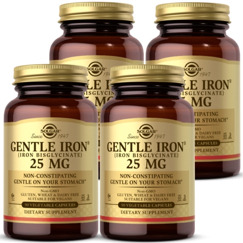 솔가 젠틀 아이언 25mg 90캡슐 (4개)_이미지