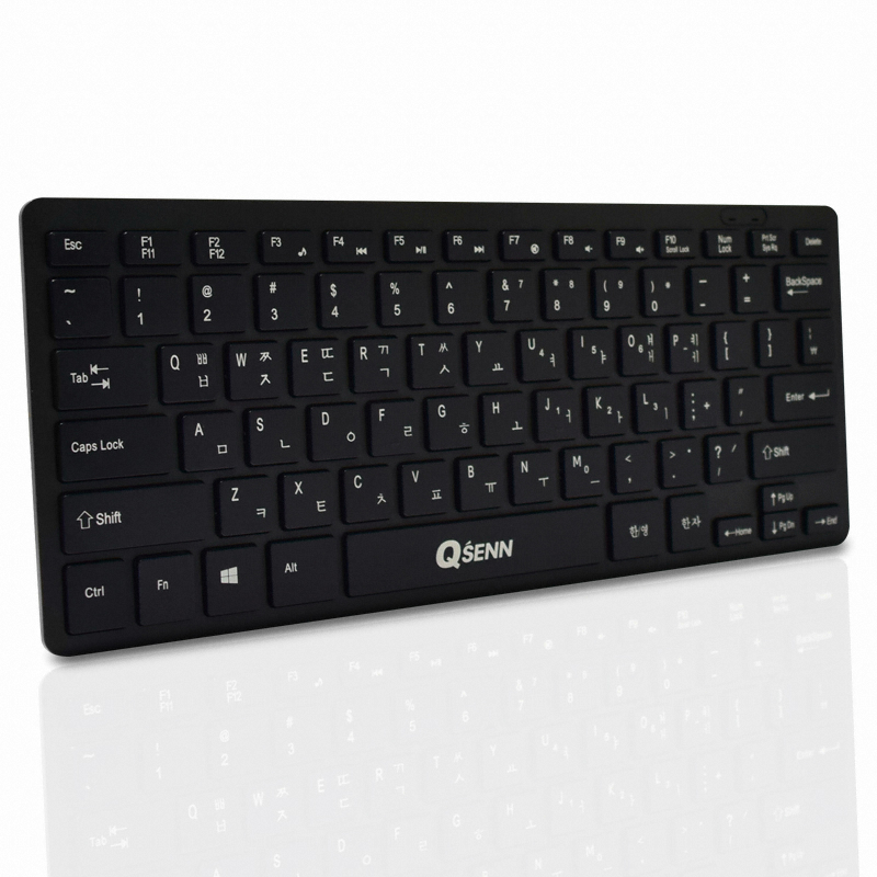 QSENN K6000 미니 키보드 블랙_이미지