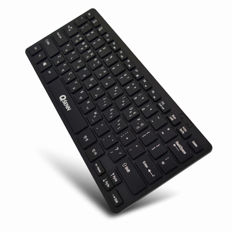 QSENN K6000 미니 키보드 블랙_이미지