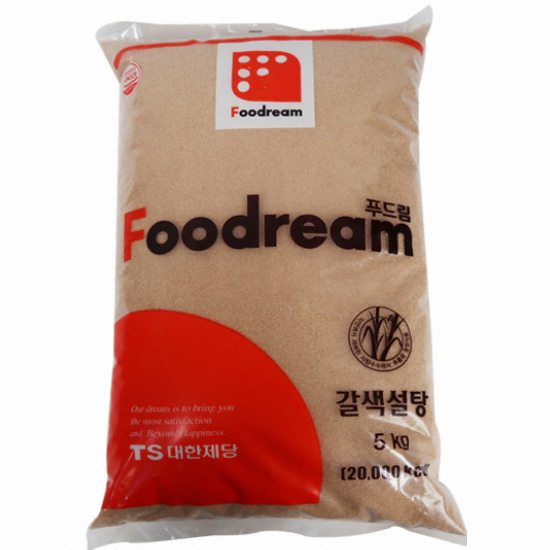 푸드림 갈색설탕 5kg (4개)_이미지